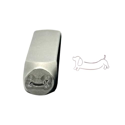 Metal Designs Stempel, Stanzwerkzeug, aufwendige Metallstempel mit Hund zum Erstellen von Schmuck und Basteldesigns von YUNNIAN