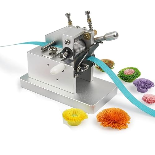 YUNYN Fransen-Schneidemaschine, manuelle DIY-Papier-Quilling-Maschine, manuelle Quilling-Fringer-Maschine zum Quasten-Fringer-Schneiden, Blumenrollen, Papierschneiden, handgefertigtes von YUNYN