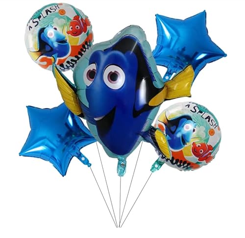 6 pcs Geburtstagsdeko findet nemo Geburtstagsfeier Decoration Mir Tema HeliumBallon gasTiere Balloons Geschenke für Kinder Finding Nemo Partydekoration von YUPDFGB