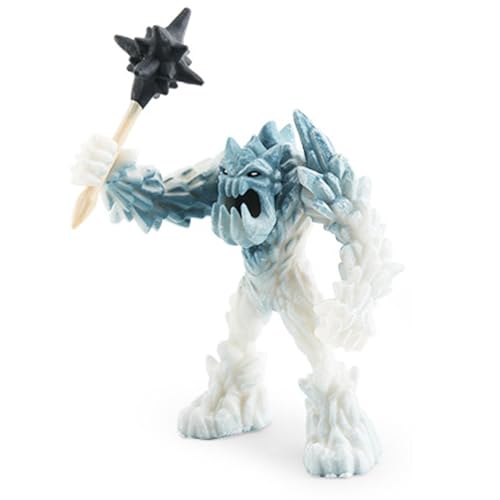 Eismonster Eisgigant Modell Spielzeug Frostmonster Ornament Lernspielzeug Modell Action Figuren für Kinder Spielzeug für Kinder ab 7-12 Jahren Monster mit beweglichen Teilen von YUPDFGB