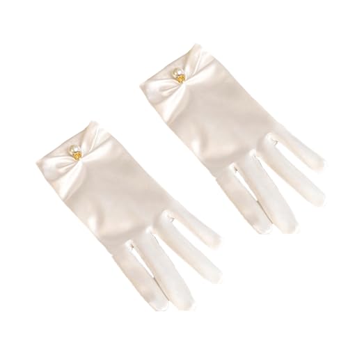 YUPEIUKLI 2er-Pack Satinhandschuhe mit Perlendekoration für Hochzeiten und Veranstaltungen YUPEIUKLI 2er-Pack Satinhandschuhe mit Perlendekoration für Hochzeiten und Veranstaltungen von YUPEIUKLI