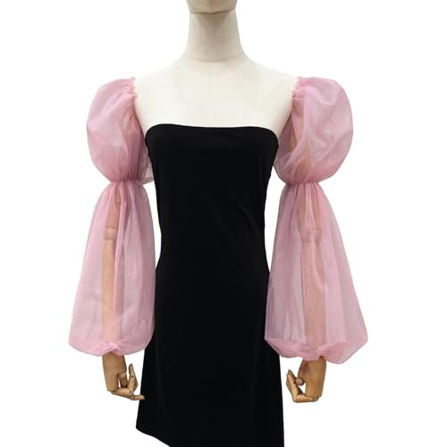 YUPEIUKLI Braut-Bischofsärmel, Elegante Armbezüge, schlicht, langärmelig, dekorativer Tüll für Hochzeit, falsche, einfache Handschuhe, durchsichtig YUPEIUKLI Braut-Bischofsärmel, Elegante Armbezüge, schlicht, langärmelig, dekorativer Tüll für Hochzeit, falsche, einfache Handschuhe, durchsichtig von YUPEIUKLI