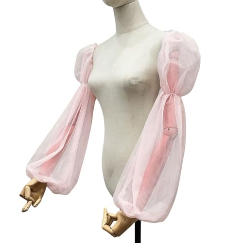 YUPEIUKLI Braut-Bischofsärmel, Elegante Armbezüge, schlicht, langärmelig, dekorativer Tüll für Hochzeit, falsche, einfache Handschuhe, durchsichtig YUPEIUKLI Braut-Bischofsärmel, Elegante Armbezüge, schlicht, langärmelig, dekorativer Tüll für Hochzeit, falsche, einfache Handschuhe, durchsichtig von YUPEIUKLI