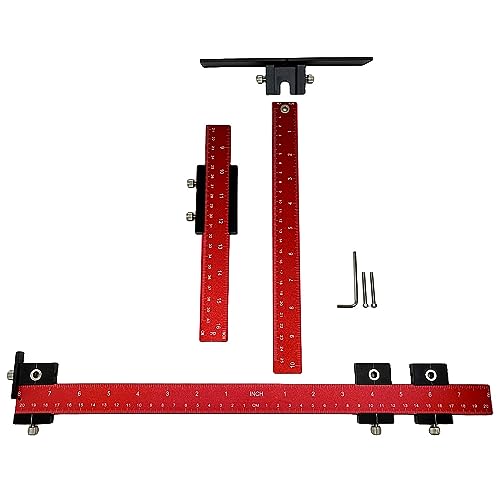 YUPEIUKLI Locher-Locator aus Aluminiumlegierung, Bohrführungshülse, Schrank-Hardware-Vorrichtungswerkzeug für die Installation von Schranktürgriffen von YUPEIUKLI