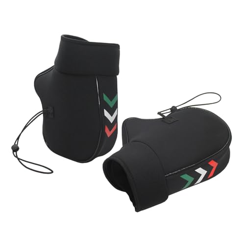 YUPEIUKLI Motorrad-Lenkerhandschuhe, Muff für kaltes Wetter, Reitfäustlinge, Winddicht, E-Bike-Handschützer, Handschutz-Abdeckungen, 2 Stück von YUPEIUKLI