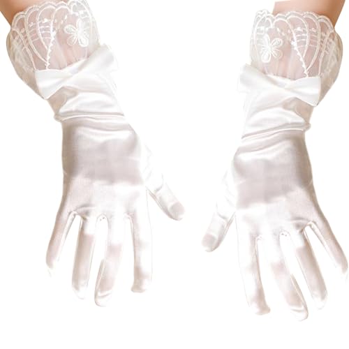 YUPEIUKLI Spitzenhandschuhe, Hochzeits-Tanzhandschuhe, Abschlussbälle, Party-Zubehör, Dehnbare Vollfinger-Handschuhe für Konzertopern YUPEIUKLI Spitzenhandschuhe, Hochzeits-Tanzhandschuhe, Abschlussbälle, Party-Zubehör, Dehnbare Vollfinger-Handschuhe für Konzertopern von YUPEIUKLI