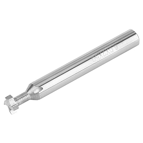 Wolframstahl-Fräser, Hohe Präzision, Schnelles Schneiden für Holz aus Aluminiumlegierung, D6 X H2 X L50 X φ6 von YUYTE