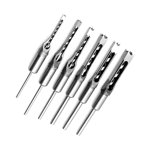 7pcs Quadratlochbohrer Bit Holzbearbeitung (6PCS) von YWBL-WH