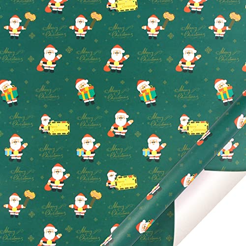 Ideen Adventskalender Füllen Kinder 2022 Weihnachten Geschenkpapier Retro Geschenkpapier Urlaub Party Geschenkpapier Bucheinband Papier (E-A, A) von YWJewly