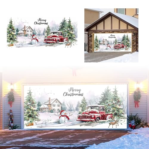 Ideen Adventskalender Füllen Kinder Machen Sie sich bereit für die Feierlichkeiten. Schaffen Sie mit unserem Weihnachtsbanner für die Garage bleibende Erinnerungen in dieser (C-i, 480x210cm) von YWJewly