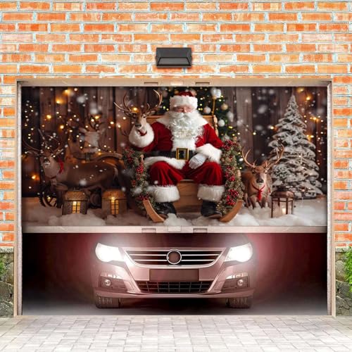 Ideen für Adventskalender Füllung Verleihen Sie Ihrer Garage mit unserem Must-Have-Weihnachtsbanner ein festliches Aussehen. Dieses Weihnachten werden Sie alle Blicke auf sich ziehen! (C #3, A) von YWJewly