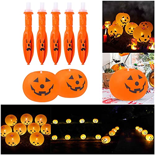 Luftballons Bunt Geburtstag Ballons Pumpkin Party Festival Light Up Decor Pack Balloons Halloween 50 Home Decor Helium 40 (Multicolor, One Size) von YWJewly