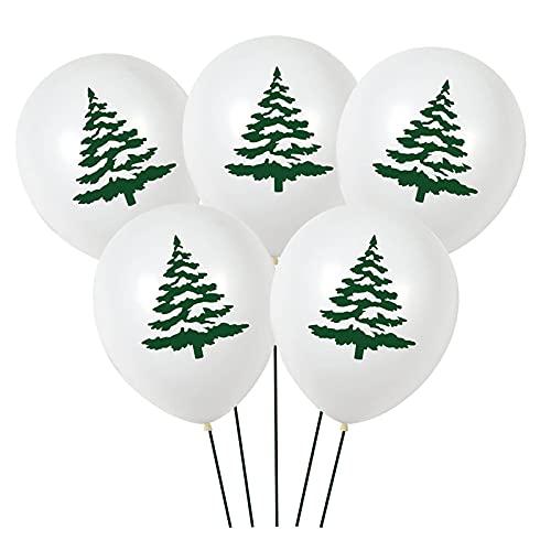 Weihnachten Mitbringsel Santa Dekoration Latex bedruckte Weihnachten Weihnachten Luftballons Luftballons (9-A, One Size) von YWJewly