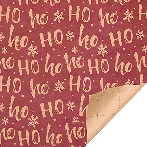 Weihnachts Dekorationen Papier Kraft Wrapping DIY Papier Weihnachten Geschenkpapier Geschenk Vintage Home DIY (B-A, One Size) von YWJewly