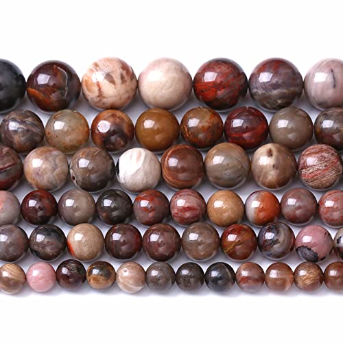 12 mm, 32 Stück, natürlicher Edelstein, Botswana, Sardonyx, Achat, Perlen für Schmuckherstellung, Armband, grüner Jaspis, 6 mm von YXBZKGDCNG