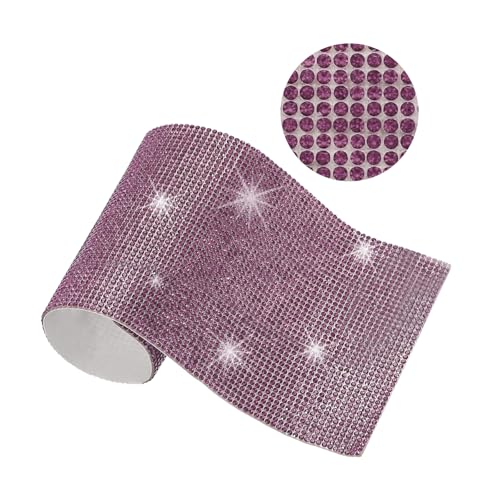 Strass-Blatt, 23,9 x 20,1 cm, selbstklebende Strass-Aufkleber für Bastelarbeiten, Geschenke, Handy, Auto-Dekorationen, AB-Farbe von YXBZKGDCNG