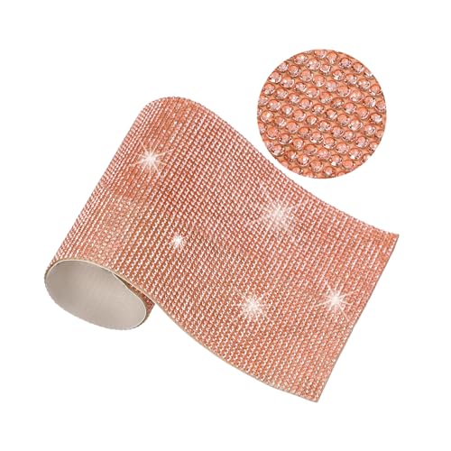 Strass-Blatt, 23,9 x 20,1 cm, selbstklebende Strass-Aufkleber für Bastelarbeiten, Geschenke, Handy, Auto-Dekorationen, AB-Farbe von YXBZKGDCNG