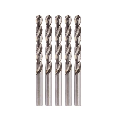 5 Stück Reibahlenschneider, CNC-Endreibahlen-Bits 1,0 2,0 2,1 2,3 2,4 2,5 2,6 mm ~ 13 mm, titanbeschichtetes HSS-gedrehtes Werkzeug mit geradem Schaft(2.9mm) von YXYFA