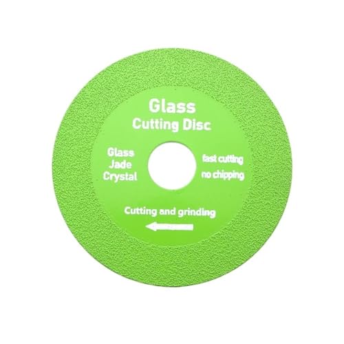 Gelb/Blau/Grün/Lila Diamant-Glasschneideblatt, 100/115/125 mm Schleifsägeblatt, Glastrennscheibe for Keramikmarmor(Green,125mm) von YXYFA