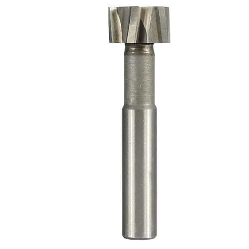 HSS-T-Nut-Hochgeschwindigkeitsstahlfräser, halbrunder Keilnutfräser, 8–20 mm T-Fräser for CNC-Maschinenfräsen(10x1.5x6x65mm) von YXYFA