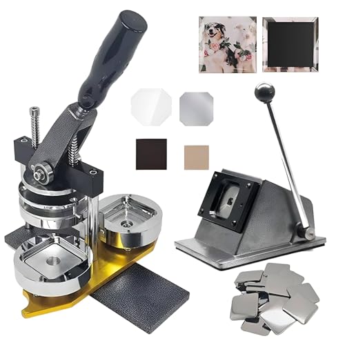 YXYLJOZ DIY -Kühlschrankmagnet 100pcs /53 X 80 Mm, Foto -Magnetmaschine,DIY Kühlschrankmagnete Pin Maker -Maschine von YXYLJOZ