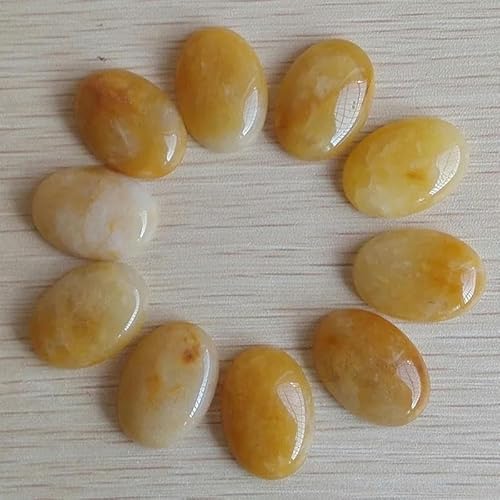 20 teile/los Großhandel 18x25mm naturstein mixed Oval teardrop perlen für schmuck machen-weiß jade von YYTRV