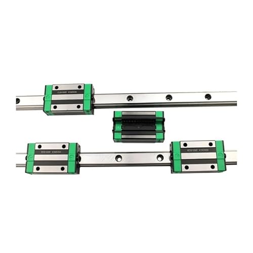 2Pcs HGR15 HGR20 1-1200mm with 4Pc HGH15CA HGW15CC HGH20CA HGW20CC Block Linear Rail Set Slide Guide Rod Overall for CNC Routers YYVFLAUX(2Rail 4HGH20CA,100mm) von YYVFLAUX