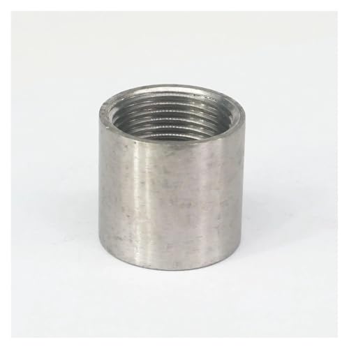 YYVFLAUX 3/4" BSPP Female Thread 304 Stainless Steel Pipe Fitting Full Socket Round Connector for Water Oil Air 1 Mpa YYVFLAUX 3/4" BSPP Female Thread 304 Stainless Steel Pipe Fitting Full Socket Round Connector for Water Oil Air 1 Mpa von YYVFLAUX