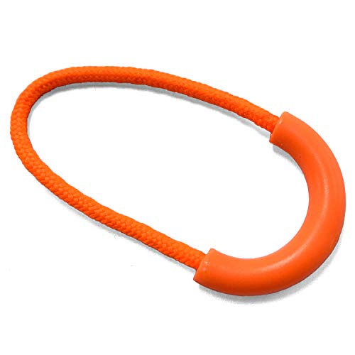 Yzsfirm Nylon-Reißverschlussschieber in U-Form, Ersatzreißverschluss, langlebig, orange, 10 Stück von YZSFIRM