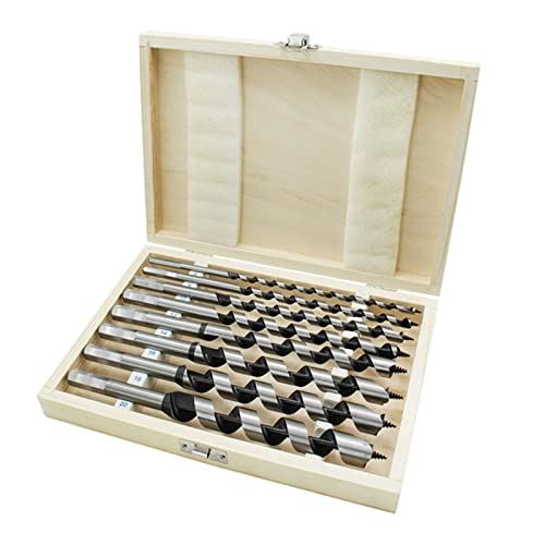 YZYDF Schlangenbohrer-Set, 6–20 mm, Hartstahlschaft, lang, Holzlochbohrer-Set für Handbohrer/kabellose Schraubendreher von YZYDF