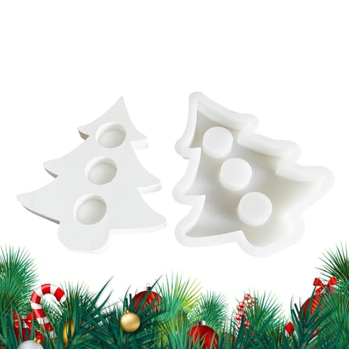 Yabauuop Kerzenhalterform, Kerzenhalterform | Gipsornamentform Weihnachtsbaumform,Harzgussformen, Zementornamentherstellungsformen, Bastelbedarf, Gipsform von Yabauuop