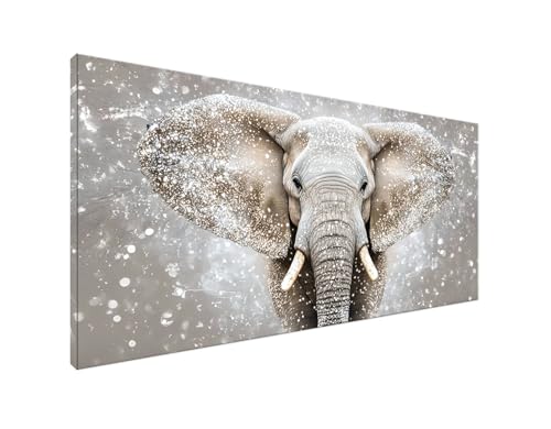 DIY Diamond Painting Fantasie, Diamant Painting Bilder Elefant Diamond Painting Erwachsene, Diamond Painting Zubehör Cross Stitch Stickerei Bastelset, Schlafzimmer Wanddekor, Geschenke 100x200cm Y2-93 von Yagagse