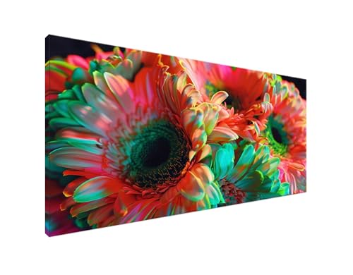 Diamond Painting Anlage Diamant Painting Bilder Blumen Basteln Erwachsene und Anfänger, Diamond Painting XXL 100x200cm Diamant Art Painting, DIY Mosaikherstellung Bastelset für Zimmer Deko Y2-599 von Yagagse