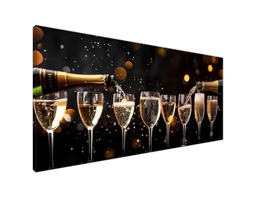 Diamond Painting Fantasie Diamant Painting Bilder Weinglas Basteln Erwachsene und Anfänger, Diamond Painting XXL 40x80cm Diamant Art Painting, Mosaikherstellung Bastelset Frauen für Zimmer Deko Y2-434 von Yagagse