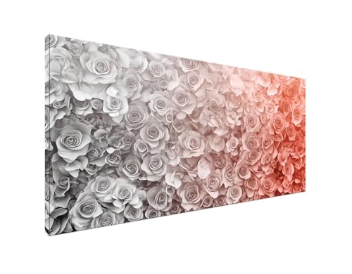 Diamond Painting Kunst Diamant Painting Bilder Blume Basteln Erwachsene und Anfänger, Diamond Painting XXL 10x20cm Diamant Art Painting, Mosaikherstellung Bastelset Erwachsene für Zimmer Deko Y2-197 von Yagagse