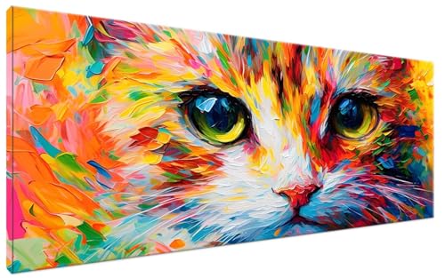 Malen Nach Zahlen Erwachsene Farbe DIY Bastelset Erwachsene Frauen Malen Nach Zahlen Groß XXL 50x100cm Handgemalt Ölgemälde Kit für Anfänger, Malen Nach Zahlen Katze Deko Wohnzimmer, Geschenk G3-181 Malen Nach Zahlen Erwachsene Farbe DIY Bastelset Erwachsene Frauen Malen Nach Zahlen Groß XXL 50x100cm Handgemalt Ölgemälde Kit für Anfänger, Malen Nach Zahlen Katze Deko Wohnzimmer, Geschenk G3-181 von Yagagse