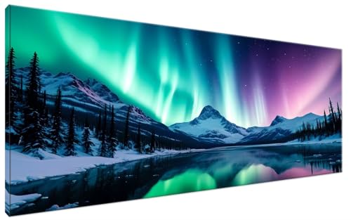 Malen Nach Zahlen Erwachsene Nordlicht DIY Bastelset Erwachsene Frauen Malen Nach Zahlen Groß XXL 30x60cm Handgemalt Ölgemälde Kit für Anfänger, Malen Nach Zahlen Landschaft Deko Wohnzimmer G3-415 Malen Nach Zahlen Erwachsene Nordlicht DIY Bastelset Erwachsene Frauen Malen Nach Zahlen Groß XXL 30x60cm Handgemalt Ölgemälde Kit für Anfänger, Malen Nach Zahlen Landschaft Deko Wohnzimmer G3-415 von Yagagse