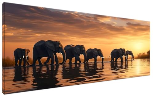 Malen Nach Zahlen Erwachsene Ozean DIY Bastelset Erwachsene Frauen Malen Nach Zahlen Groß XXL 100x200cm Handgemalt Ölgemälde Kit für Anfänger, Malen Nach Zahlen Elefant Deko Wohnzimmer,Geschenk G3-289 von Yagagse