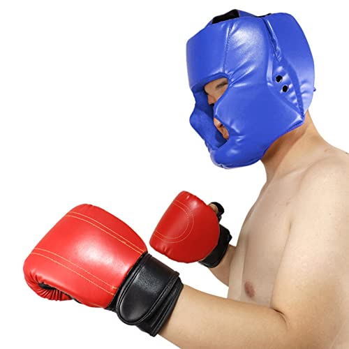 Yajimsa Boxkopfbedeckung - Wrestling-Kopfbedeckung für Männer, Frauen, Jugend, verstellbare Passform und Vollgesichtsschutz, Kopfbedeckungshelm für MMA-Training, Kickboxen, Sparring, Kampfsport von Yajimsa