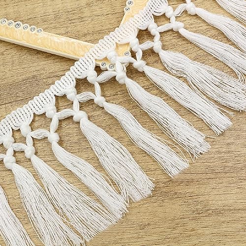 Yalulu 5 Yards 11cm Breit Baumwolle Quaste Spitzenband Fransenbesatz Spitzenbesatz zum Nähen Fransenborte Quaste Trimmen Spitzenband Quaste zum Nähen von Kleidung DIY Handwerk Heimdekorationen Yalulu 5 Yards 11cm Breit Baumwolle Quaste Spitzenband Fransenbesatz Spitzenbesatz zum Nähen Fransenborte Quaste Trimmen Spitzenband Quaste zum Nähen von Kleidung DIY Handwerk Heimdekorationen von Yalulu