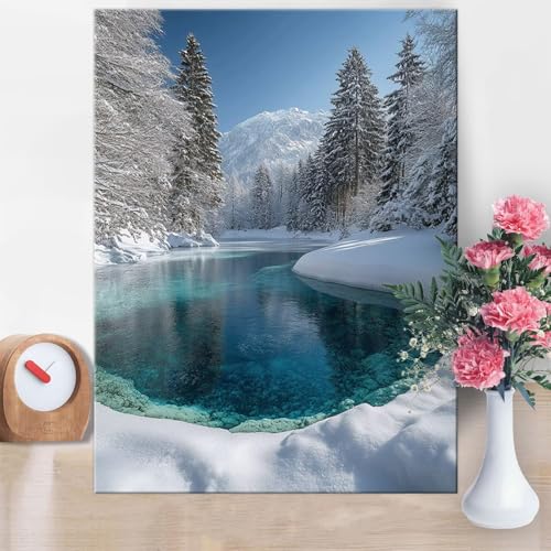 Malen Nach Zahlen Erwachsene Kiefer, See Malen Nach Zahlen 60x80cm Paint by Numbers DIY Handgemalt Ölgemälde Kit Mit 3 - Pinseln und Acrylfarbe Knitterfreie Leinwand für Wanddeko Frau Geschenk W1-876 Malen Nach Zahlen Erwachsene Kiefer, See Malen Nach Zahlen 60x80cm Paint by Numbers DIY Handgemalt Ölgemälde Kit Mit 3 - Pinseln und Acrylfarbe Knitterfreie Leinwand für Wanddeko Frau Geschenk W1-876 von Yanefaei
