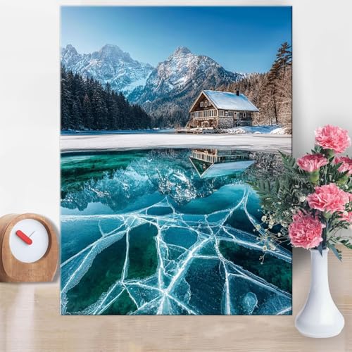 Malen Nach Zahlen Erwachsene See, Malen Nach Zahlen Schneeberg Paint by Numbers DIY Handgemalt Ölgemälde Kit Mit Pinseln und Acrylfarbe Knitterfreie Leinwand für Wanddeko Frau Geschenk 70x100cm W1-875 Malen Nach Zahlen Erwachsene See, Malen Nach Zahlen Schneeberg Paint by Numbers DIY Handgemalt Ölgemälde Kit Mit Pinseln und Acrylfarbe Knitterfreie Leinwand für Wanddeko Frau Geschenk 70x100cm W1-875 von Yanefaei