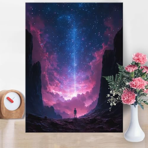 Malen Nach Zahlen Erwachsene Sternenhimmel, Malen Nach Zahlen Berg Paint by Numbers DIY Handgemalt Ölgemälde Kit Mit Pinseln und Acrylfarbe Knitterfreie Leinwand für Wanddeko Geschenk 60x80cm W1-867 Malen Nach Zahlen Erwachsene Sternenhimmel, Malen Nach Zahlen Berg Paint by Numbers DIY Handgemalt Ölgemälde Kit Mit Pinseln und Acrylfarbe Knitterfreie Leinwand für Wanddeko Geschenk 60x80cm W1-867 von Yanefaei