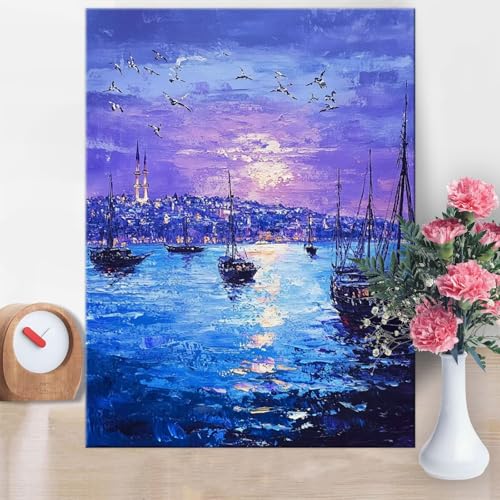 Malen Nach Zahlen Erwachsene Vogel, Malen Nach Zahlen Boot Paint by Numbers DIY Handgemalt Ölgemälde Kit Mit Pinseln und Acrylfarbe Knitterfreie Leinwand Kit für Wanddeko Frau Geschenk 60x80cm W1-863 Malen Nach Zahlen Erwachsene Vogel, Malen Nach Zahlen Boot Paint by Numbers DIY Handgemalt Ölgemälde Kit Mit Pinseln und Acrylfarbe Knitterfreie Leinwand Kit für Wanddeko Frau Geschenk 60x80cm W1-863 von Yanefaei