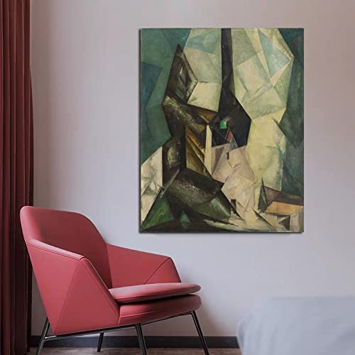 Yangld Lyonel Feininger Nordic Poster Leinwand Malerei Drucke Wohnzimmer Dekoration Wandkunst Ölgemälde Poster Bilder 40x60cm Rahmenlos von Yangld