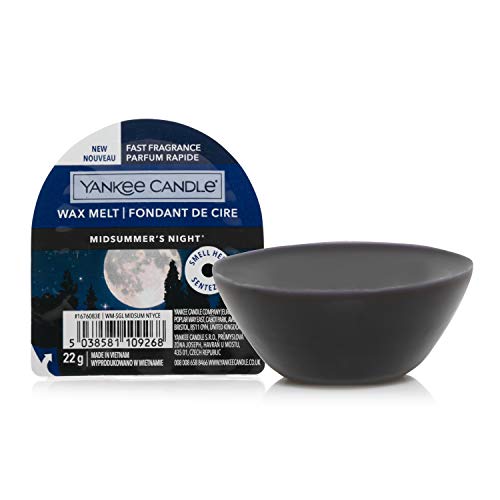 Yankee Candle Duftwachs Wax Melts | Midsummer’s Night | bis zu 8 Stunden Duft | 1 Stück, Klein, Schwarz Yankee Candle Duftwachs Wax Melts | Midsummer’s Night | bis zu 8 Stunden Duft | 1 Stück, Klein, Schwarz von Yankee Candle