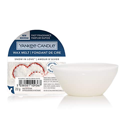 Yankee Candle Duftwachs Wax Melts | Snow in Love | bis zu 8 Stunden Duft | 1 Stück von Yankee Candle