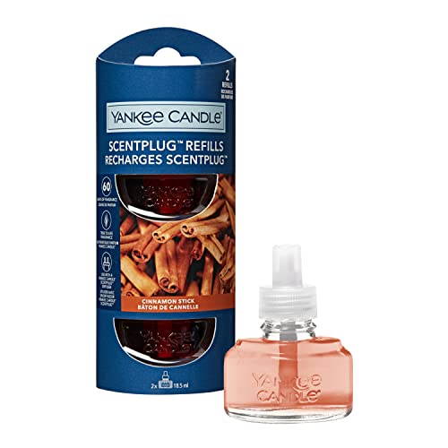 Yankee Candle ScentPlug Nachfüllpackungen | Cinnamon Stick Duftöl für Raumduftstecker | bis zu 60 Tage Duft | 2 Stück, 7,6cm von Yankee Candle