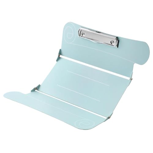 Faltbare Zwischenablage mit Clip 3-fach Aluminiumkleinbett mit dehnbarem Hang-Loch-Minimalsit-Zwischenablage für Pflege, Studenten, Ärzte, Blue Nursing-Zwischenablage von Yaoliucp