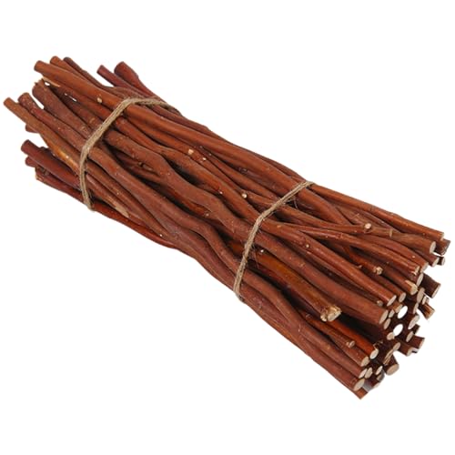 Yaoliucp Holzblockstöcke 50pcs 12in Natural Twigs Braune Holzstangen für Handwerk DIY Dünne Bastelstöcke für Foto -Requisiten, Schulprojekte, Kartenherstellung, Holzstöcke von Yaoliucp